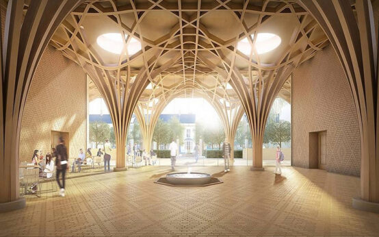 Timber Construction: Cambridge Mosque by Blumer Lehmann