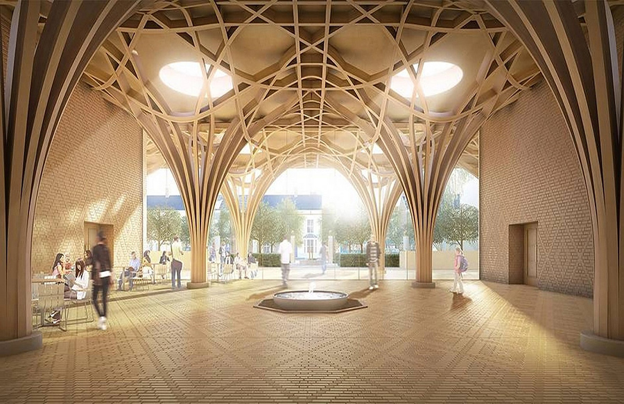 Timber Construction: Cambridge Mosque by Blumer Lehmann